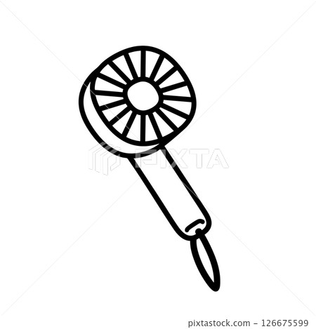 方便的風扇圖示說明 126675599