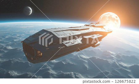 沙星球的巨型UFO母艦 126675822