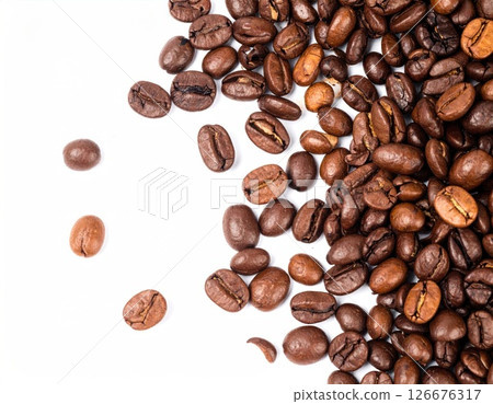 Premium Dark Roasted Coffee Beans Finest Quality Selection Premium Dark Roasted Coffee Beans Finest Quality Selection 126676317
