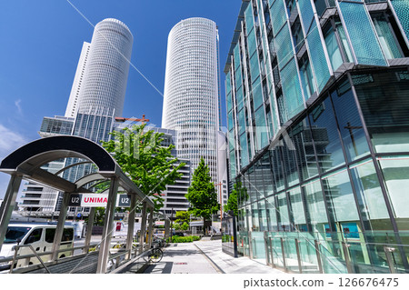 <Aichi Prefecture> Nagoya Station and cityscape 126676475