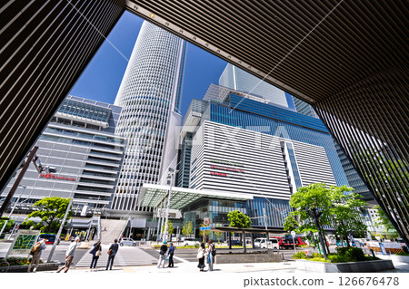 <愛知縣>名古屋車站與城市景觀 126676478