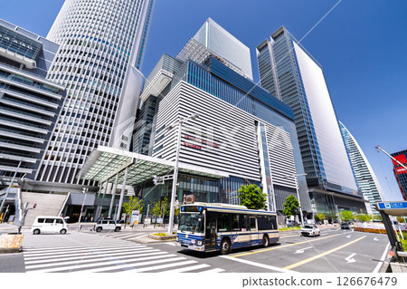 <Aichi Prefecture> Nagoya Station and cityscape <Aichi Prefecture> Nagoya Station and cityscape 126676479