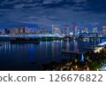 Skytree night view from Odaiba 126676822