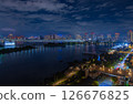 Skytree night view from Odaiba 126676825