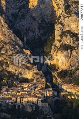 Moustiers-Sainte-Marie, Alpes-de-Haute-Provence, Provence, France 126677241