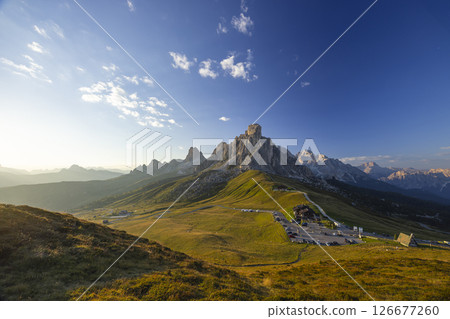 Giau Pass (Passo Giau), Dolomites Alps, South Tyrol, Italy 126677260