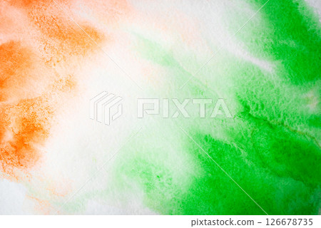 Indian Tricolor flag background for independence day. 126678735