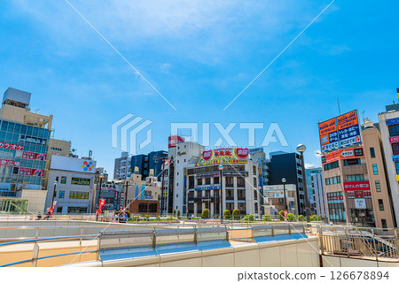 松戶站西口甲板及車站前週邊的多租戶建築 松戶站西口甲板及車站前週邊的多租戶建築 126678894