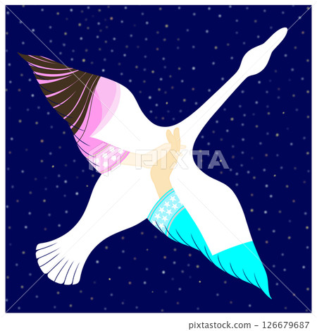 Tanabata_Orihime and Hikoboshi illustration Tanabata_Orihime and Hikoboshi illustration 126679687
