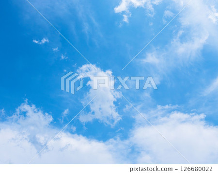May Afternoon: Impressive Blue Sky and Clouds 45 126680022
