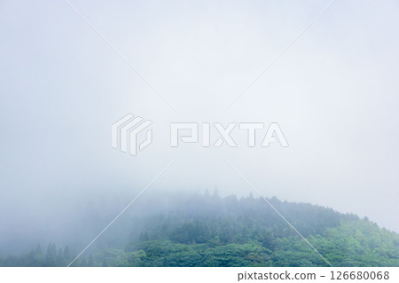 Fog on the mountains in May 02 Fog on the mountains in May 02 126680068