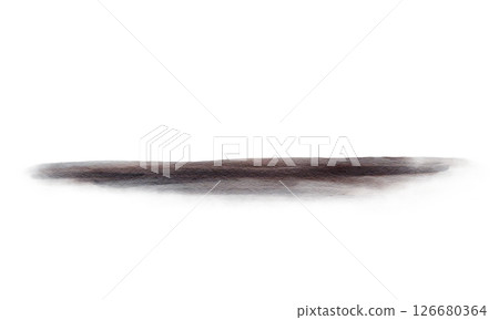 Dark watercolor spot. Shadow on the surface. Scene or brown ground. Smooth horizon of dark brown and black colors. Watercolor illustration isolated from the background. Hand drawing. Dark watercolor spot. Shadow on the surface. Scene or brown ground. Smooth horizon of dark brown and black colors. Watercolor illustration isolated from the background. Hand drawing. 126680364