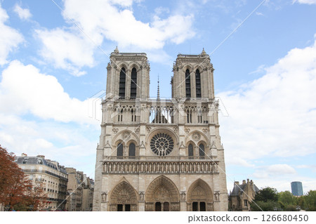 Notre Dame Cathedral, Paris, France, before the fire Notre Dame Cathedral, Paris, France, before the fire 126680450