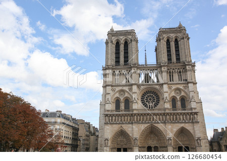 Notre Dame Cathedral, Paris, France, before the fire Notre Dame Cathedral, Paris, France, before the fire 126680454
