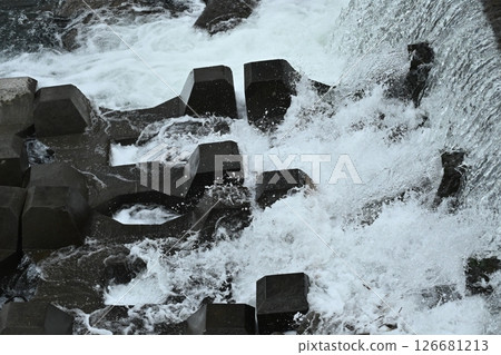 Flooding and rising water levels of rivers Flooding and rising water levels of rivers 126681213