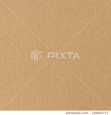 Brown cardboard sheet abstract background, texture of sepia color kraft paper with vintage pattern for design art work. 126683711