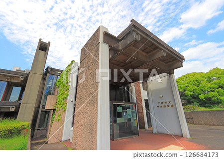 千葉縣千葉市千葉縣立中央圖書館風景 千葉縣千葉市千葉縣立中央圖書館風景 126684173
