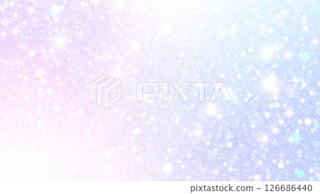 夢幻華麗的閃閃發光的背景，紫色的光芒蔓延 126686440