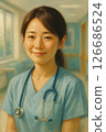 Nurse's illustration 126686524