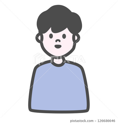 一個微笑的男性 126686646