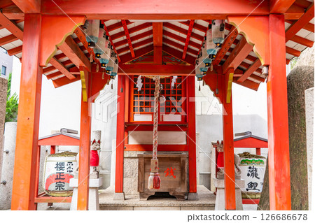 Uozaki Hachiman Shrine, Shirahige Inari Shrine (the miraculous power of granting one wish), Uozaki Minamicho, Higashinada Ward, Kobe City 126686678