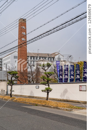 濱福鶴（Fukutsuru）吟釀啤酒廠，位於灘五鄉之一的魚崎鄉；神戶市東灘區魚崎南町 126686679