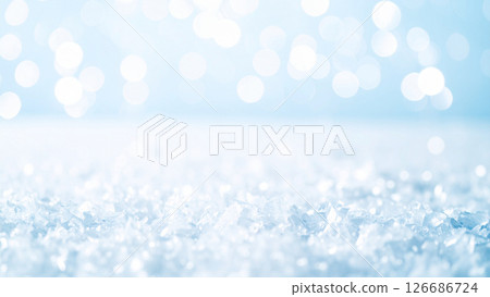 涼爽的冰背景紋理 126686724