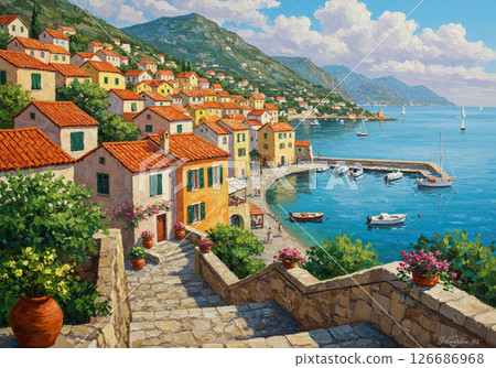 西式港口城鎮 126686968