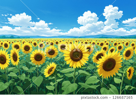 Summer landscape 126687165