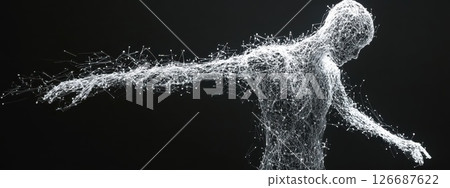 Digital Abstract Minimalism, Body of Ones and Zeros 126687622