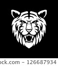 logo, vector, tiger 126687934