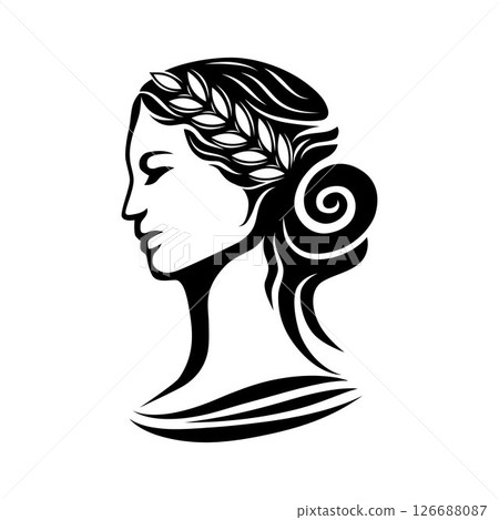 woman, vector, female 126688087