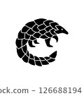 vector, logo, anteater 126688194