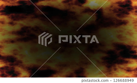 Flame frame Flame frame 126688949