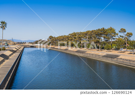 磐田市龍洋海濱公園的風景（靜岡縣） 126690124