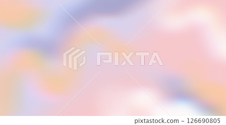 A soft gradient background featuring pastel colors of pink, blue, and lavender. The colors blend seamlessly, creating a calming and soothing visual effect. 126690805