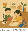 兄弟姐妹正在進行獨立研究項目 126690928