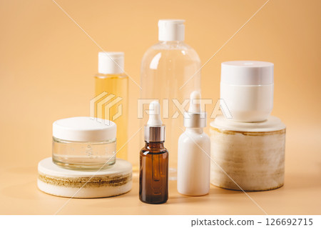 Set of natural cosmetics Set of natural cosmetics 126692715