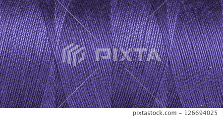 Purple, violet sewing thread texture Purple, violet sewing thread texture 126694025