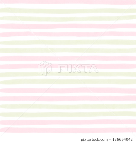 Pink Sage Green Hand Drawn Stripe Line Background Pattern Overlay 126694042