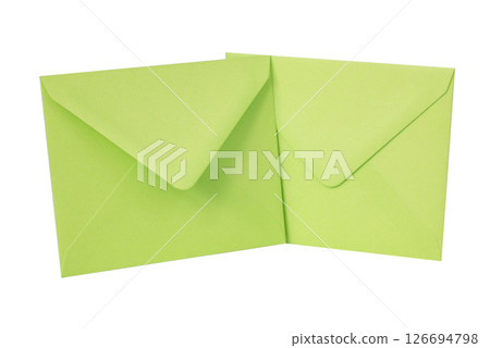Craft envelope isolated on white background Craft envelope isolated on white background 126694798