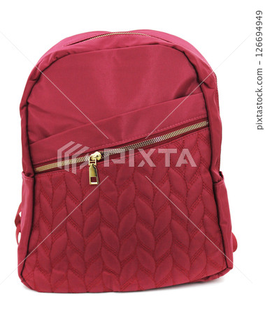 School bag backpack on white background 126694949