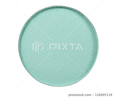 Eye shadow texured isolated on white background Eye shadow texured isolated on white background 126695134