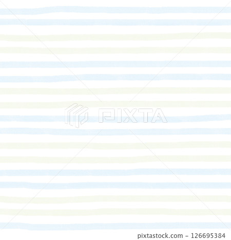 Blue Sage Green Hand Drawn Stripe Line Background Pattern Overlay 126695384