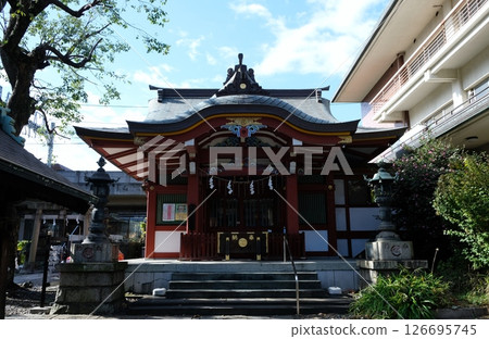 大田區的大森神社,坐落在曾經的海邊 大田區的大森神社,坐落在曾經的海邊 126695745