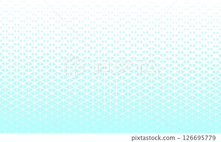 Pale blue halftone with hexagon divided into triangles Pale blue halftone with hexagon divided into triangles 126695779