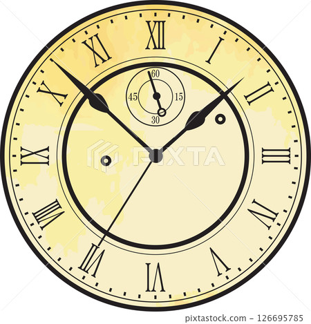Old clock 126695785