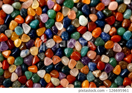 Multicolored Stones Collection 126695961