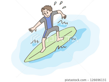 一個人衝浪 126696131