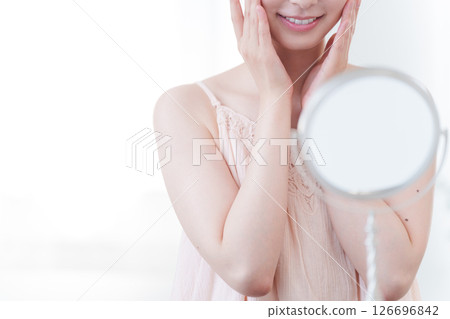 Young lady to skin care Young lady to skin care 126696842